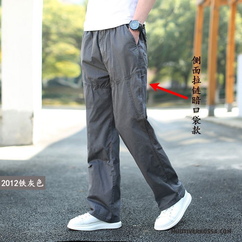 Spodnie Męskie Outdoor Spodnie Cargo Szerokie Duży Rozmiar Młodzież Casualowe Spodnie