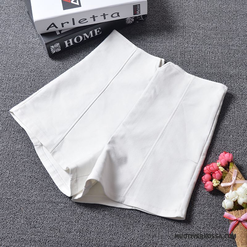Szorty Damskie 2018 Slim Fit Nowy Lato Casualowe Spodnie Gorące Spodnie Biały