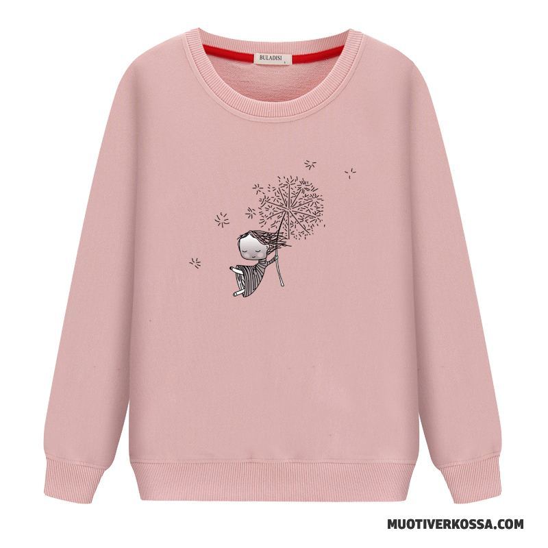 Bluza Z Kapturem Damskie Bluzy Z Kapturem Tendencja Cienkie Pullover Okrągły Dekolt Student Biały