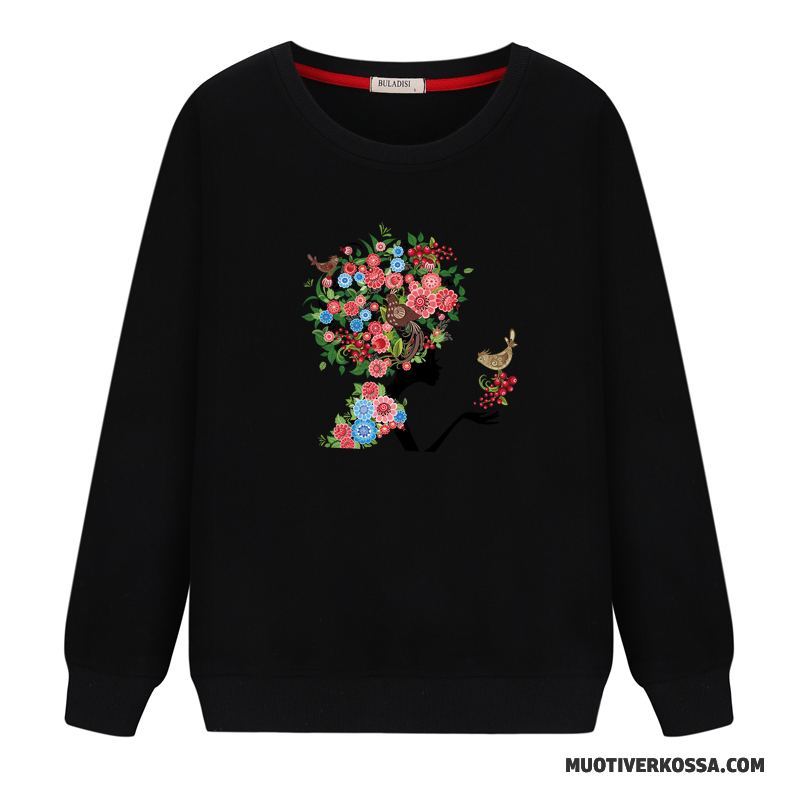 Bluza Z Kapturem Damskie Bluzy Z Kapturem Tendencja Cienkie Pullover Okrągły Dekolt Student Biały