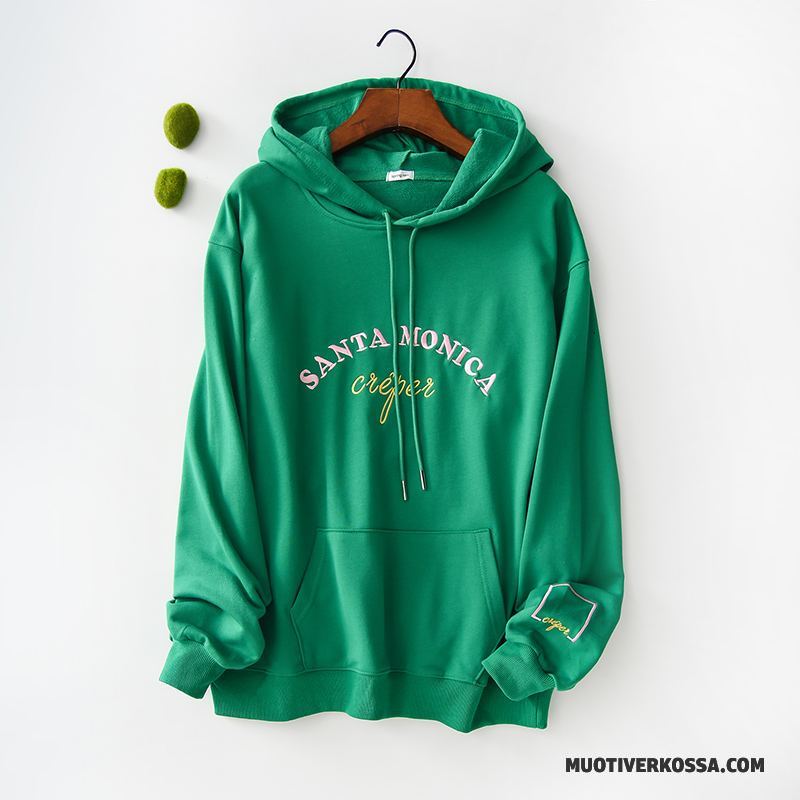 Bluza Z Kapturem Damskie Nowy 2018 Cienkie Pullover Bluzy Z Kapturem Szerokie Żółty