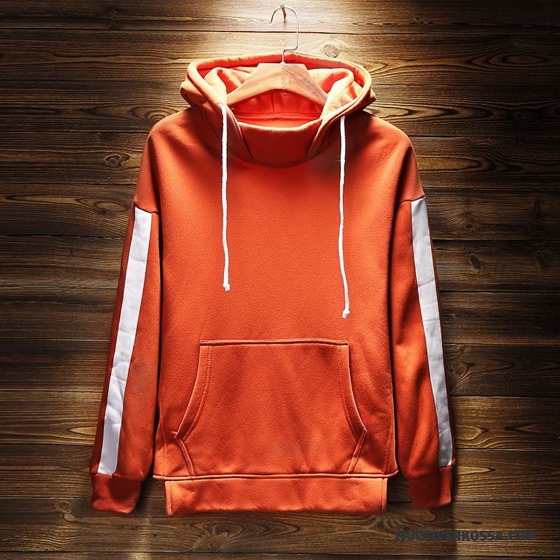 Bluza Z Kapturem Męskie Wiosna 2018 Pullover Jesień Topy Nowy Oranż Żółty