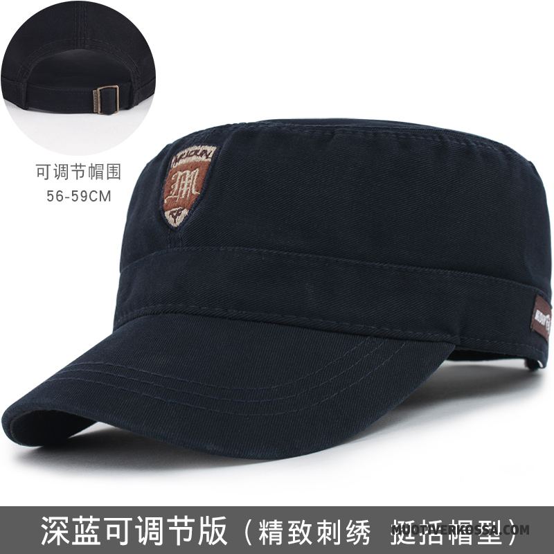 Kapelusz Męskie Outdoor Czapka Słoneczna Trendy Moda Zima Wiosna Czarny