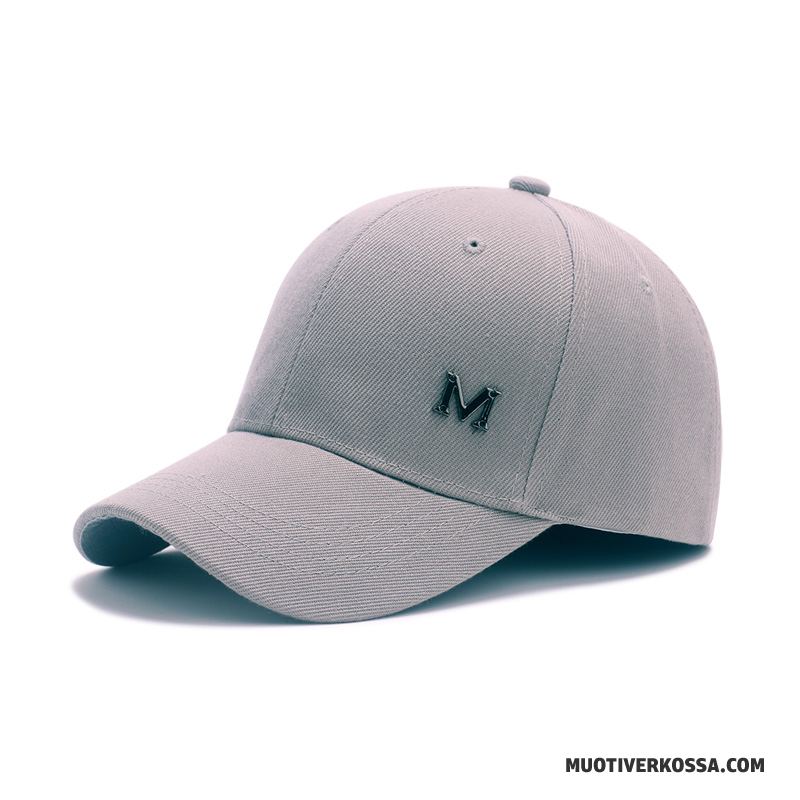 Kapelusz Męskie Trendy Damska Wszystko Pasuje Wiosna Hip Hop Czapka Baseballowa Czarny