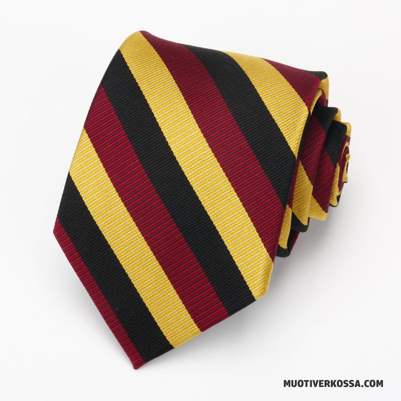 Krawat Męskie Jedwab 5 Cm Vintage Brytyjski Biznes Sukienka Kolor