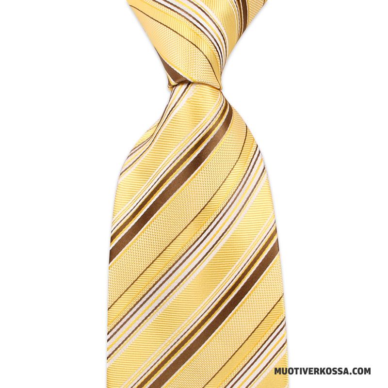 Krawat Męskie Pan Młody Sukienka Ślubna Biznes Z Pracy Kolor Fioletowy Żółty Zielony