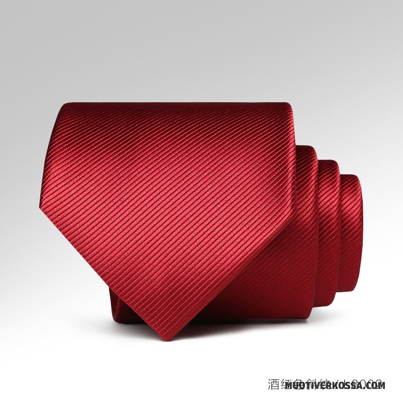 Krawat Męskie Sukienka Brytyjski Ślubna Pudełko Na Prezenty Z Pracy Biznes Czerwony