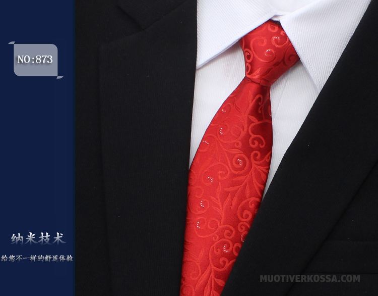 Krawat Męskie Sukienka Ślubna Pan Młody Student Jednolity Kolor Garnitury Granatowy Czarny Czerwony