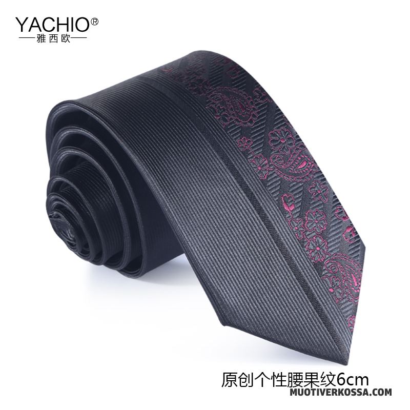 Krawat Męskie Wzór 6 Cm Sukienka Pudełko Na Prezenty Wąskie Oryginalny Kolor