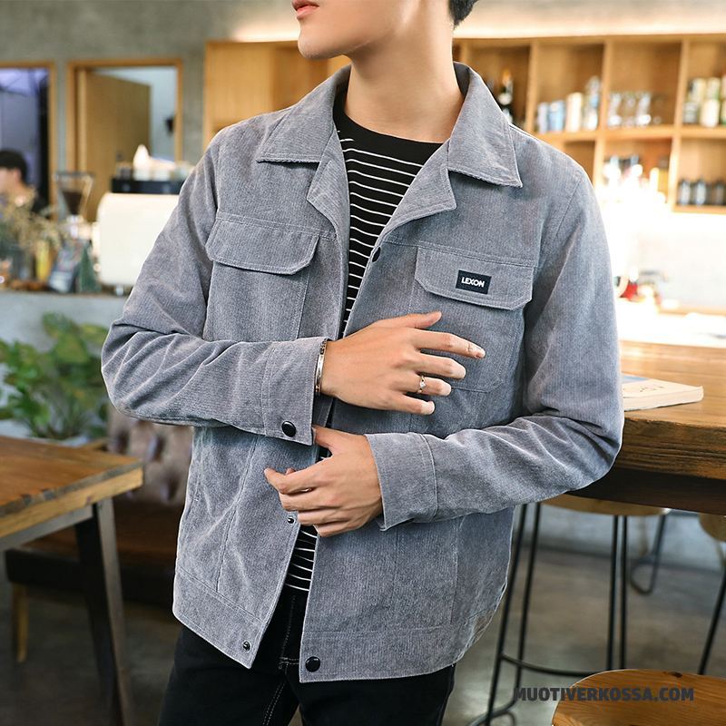 Kurtka Męskie 2018 Nowy Denim Piękny Płaszcz Tendencja