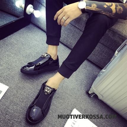 Mokasyny Męskie Buty 2018 Lato Tendencja Wszystko Pasuje Buty Na Deskorolke Granatowy Czerwony