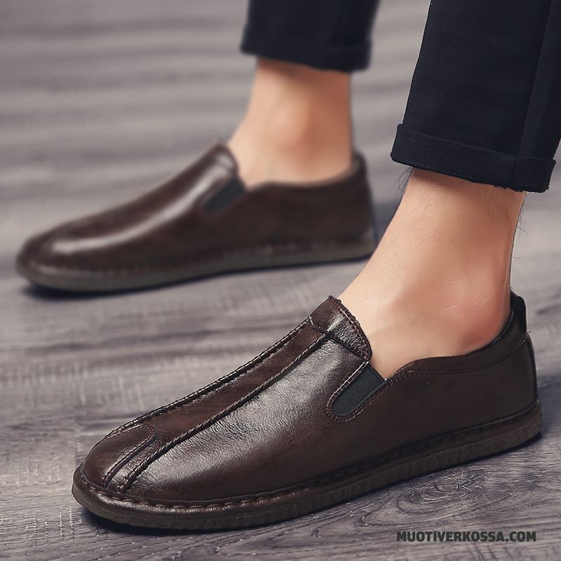 Mokasyny Męskie Buty Buty Żeglarskie Casual Slip On Tendencja Lato