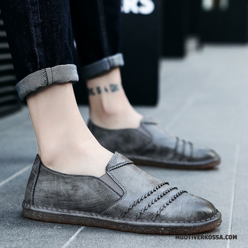 Mokasyny Męskie Buty Buty Żeglarskie Casual Slip On Tendencja Lato