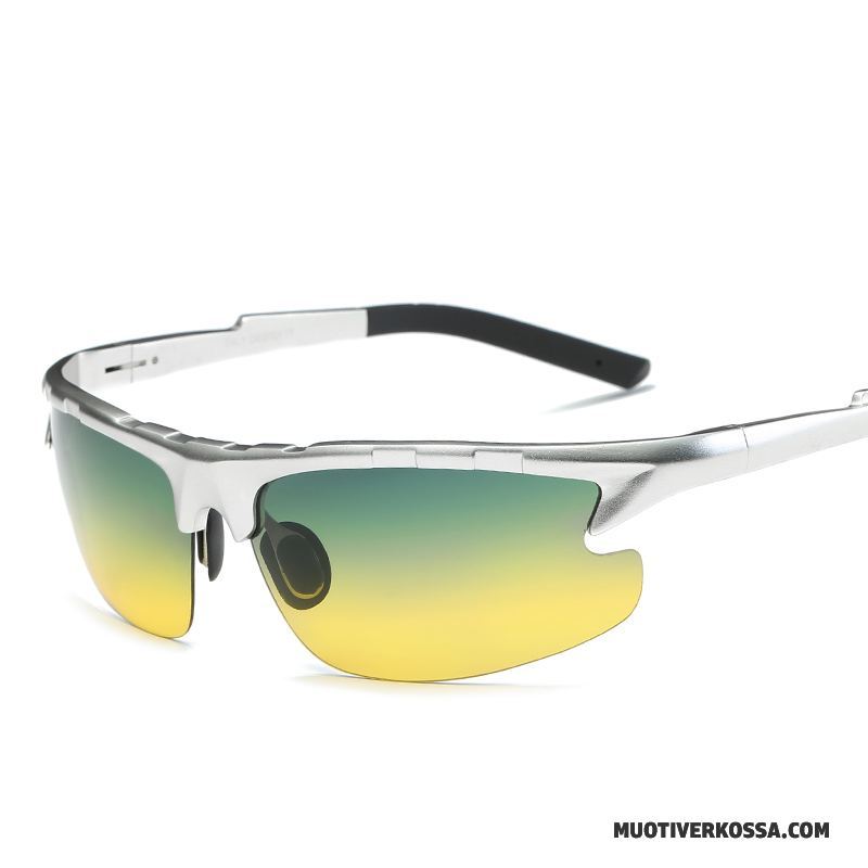 Okulary Przeciwsłoneczne Męskie Dla Kierowców Nocna Wizja Polaryzator Wielofunkcyjne