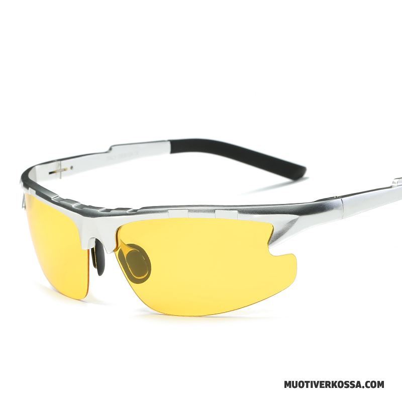 Okulary Przeciwsłoneczne Męskie Dla Kierowców Nocna Wizja Polaryzator Wielofunkcyjne