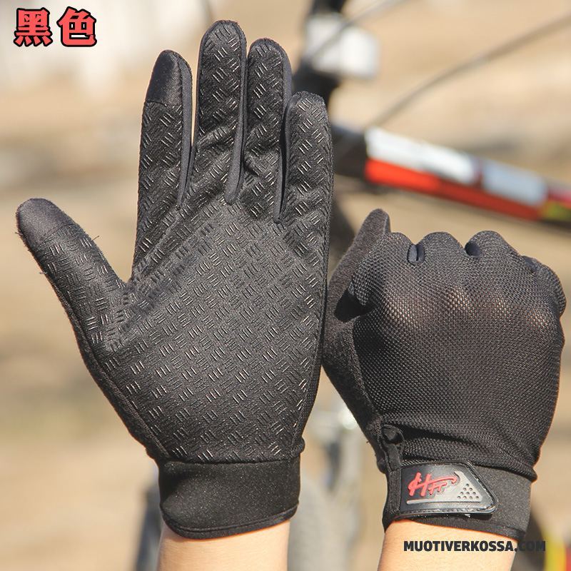 Rękawiczki Męskie Damska Outdoor Dla Kierowców Jesień Trekkingowa Jazdy Szary