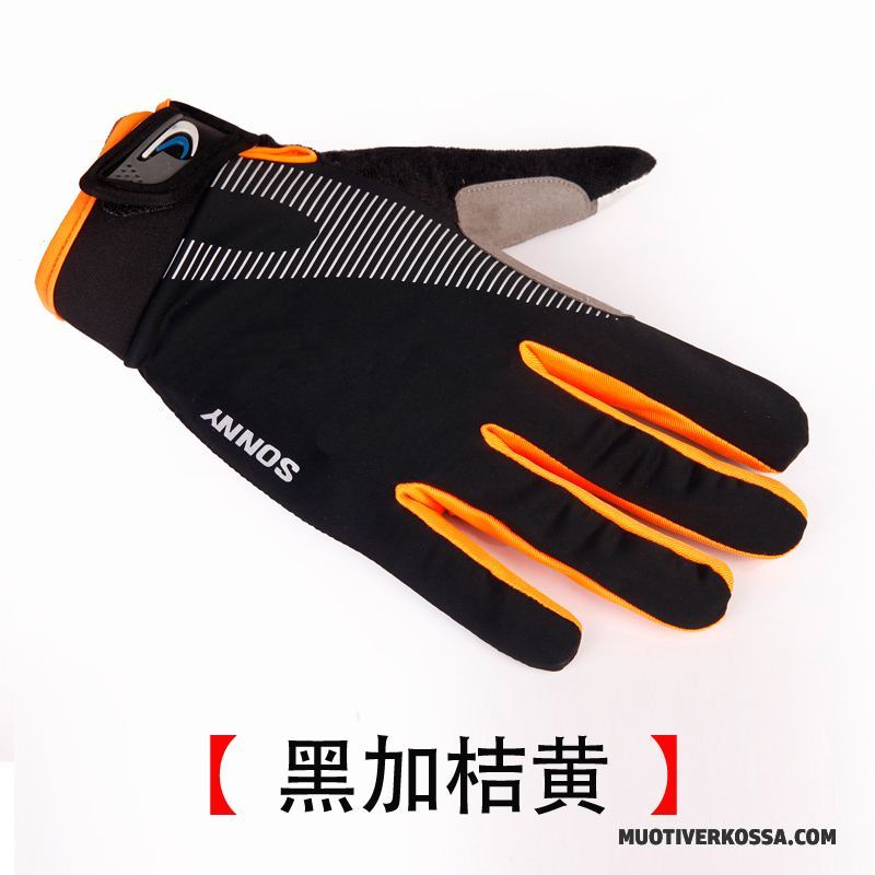 Rękawiczki Męskie Jesień Outdoor Antypoślizgowe Sportowe Ochrona Przed Słońcem Wędkarstwo Szary