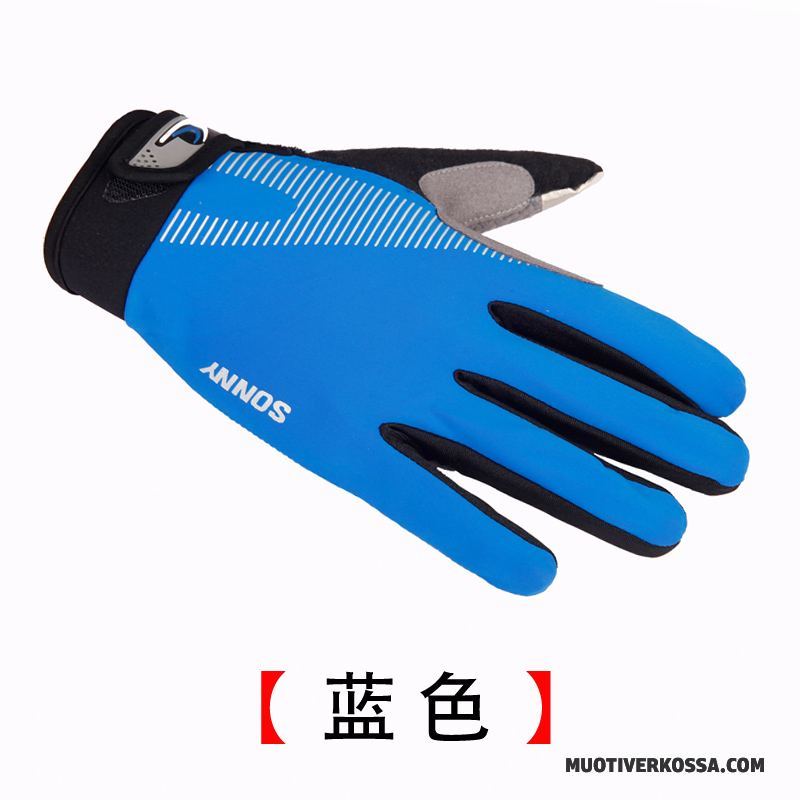 Rękawiczki Męskie Jesień Outdoor Antypoślizgowe Sportowe Ochrona Przed Słońcem Wędkarstwo Szary