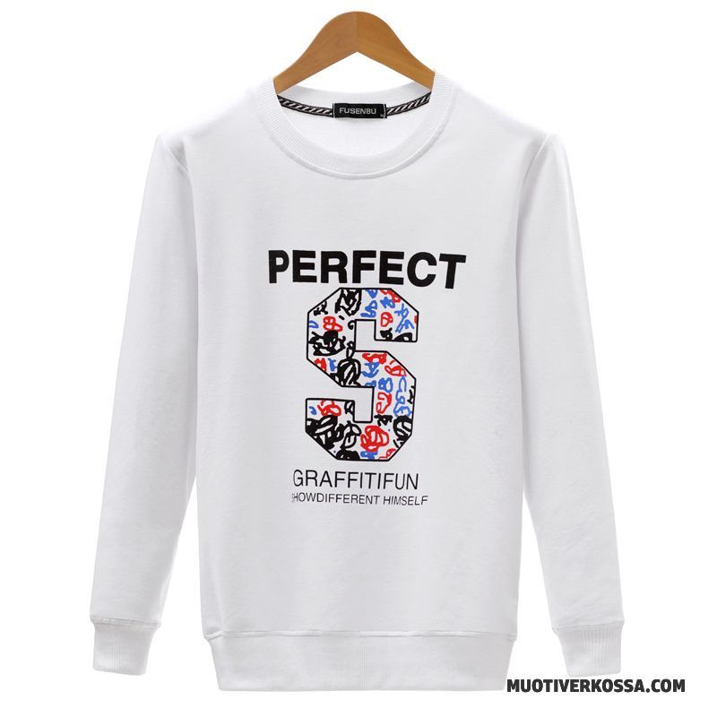 T-shirt Z Długim Rękawem Męskie Bluzy Z Kapturem Płaszcz Wiosna Jesień Duży Rozmiar Pullover Biały