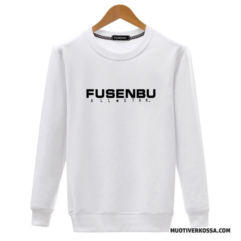 T-shirt Z Długim Rękawem Męskie Bluzy Z Kapturem Płaszcz Wiosna Jesień Duży Rozmiar Pullover Biały