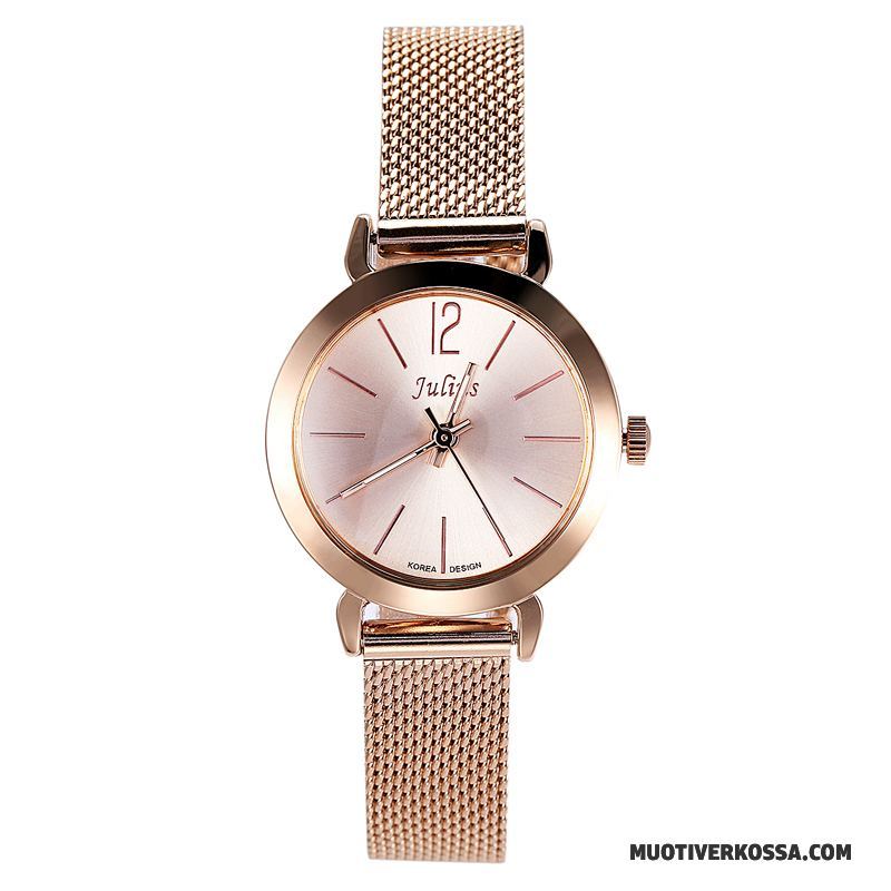 Zegarek Damskie Moda Zegarek Na Rękę Oryginalne Biznes Mały Trendy Złoty